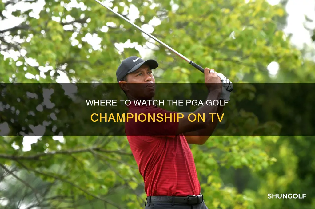 is the pga golf championship on tv