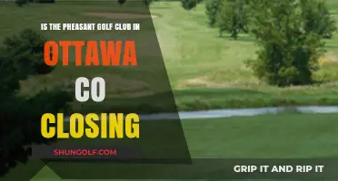 Is Pheasant Golf Club in Ottawa County Closing? Latest Updates