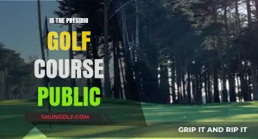 Is Presidio Golf Course Public? Access and Membership Explained