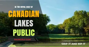 Is Royal Golf at Canadian Lakes Public? Unveiling Access Details