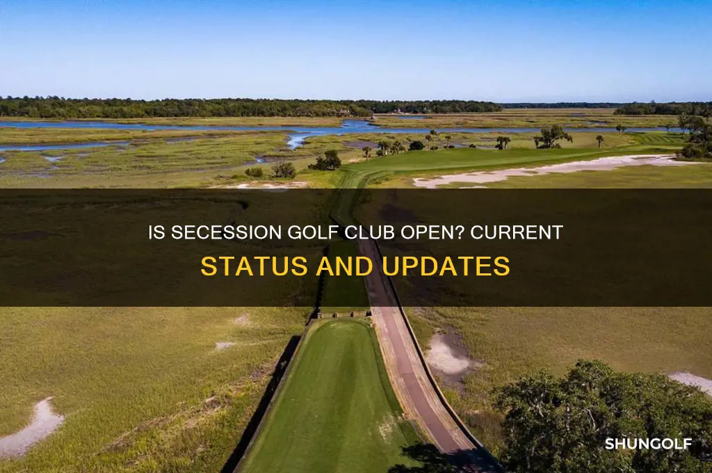 is the secession golf club open