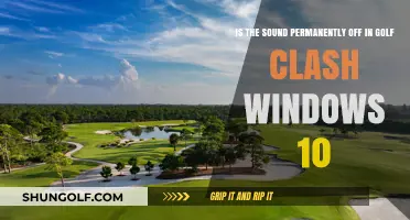 Golf Clash Windows 10: Sound Issues and Permanent Solutions Explained