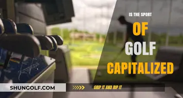 Golf Etiquette: Capitalizing the Sport's Name