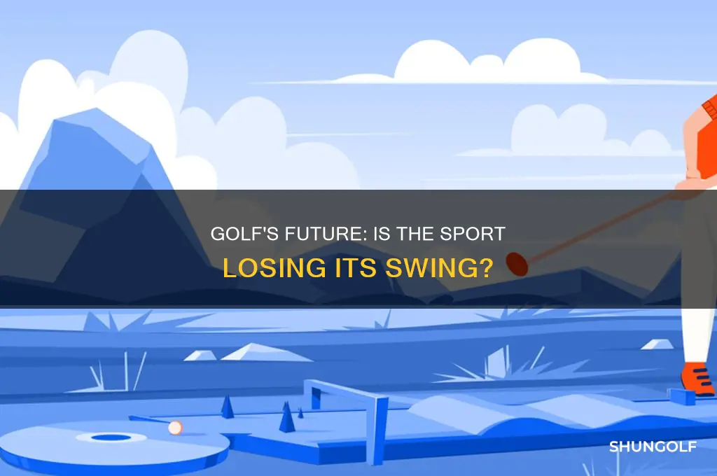 is the sport of golf in decline