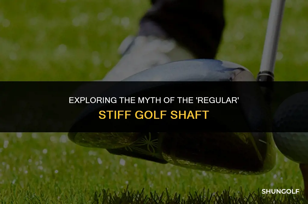 is the such thing as a regular stiff golf shaft