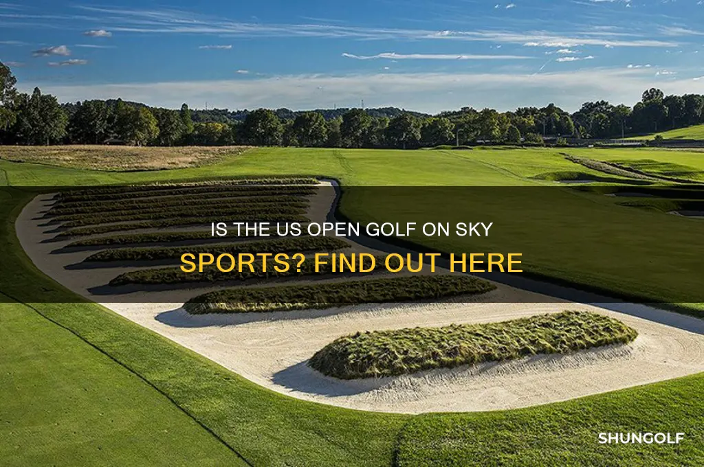 is the us open golf on sky sports