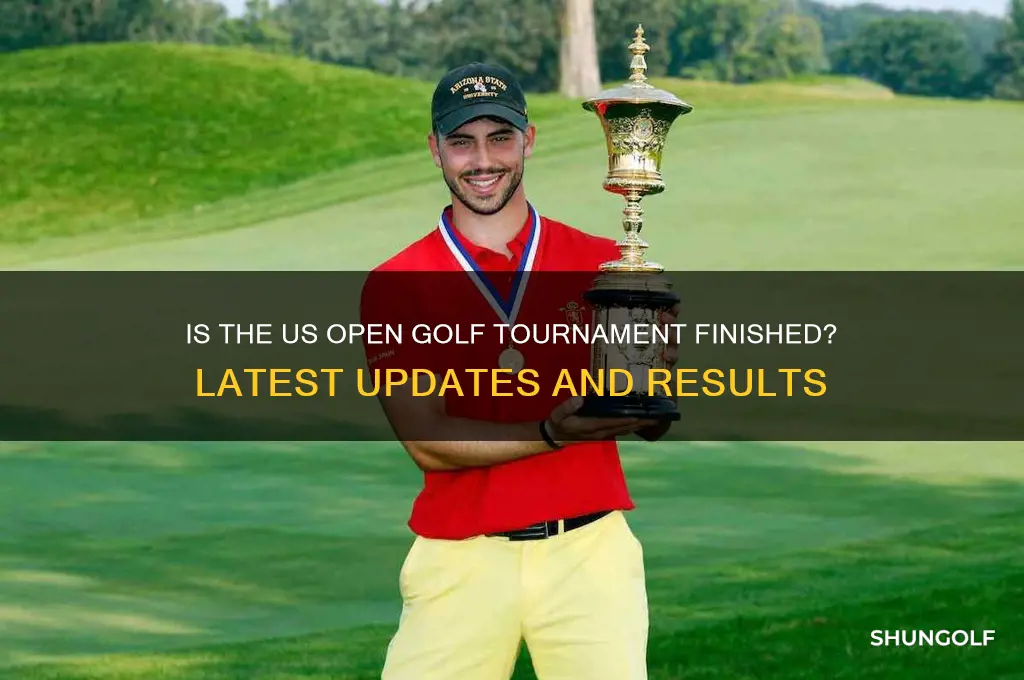 is the us open golf over