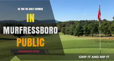 Is the VA Golf Course in Murfreesboro Open to the Public?