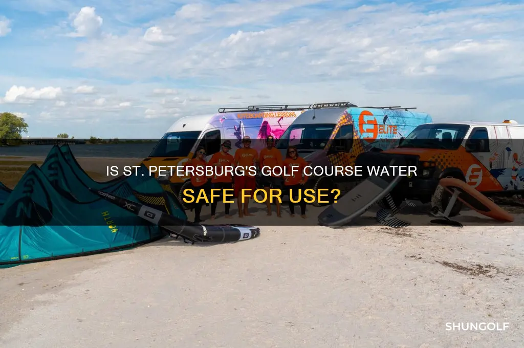 is the water in the golf around st petersburg