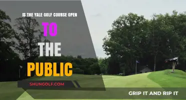 Is Yale Golf Course Publicly Accessible? A Comprehensive Guide