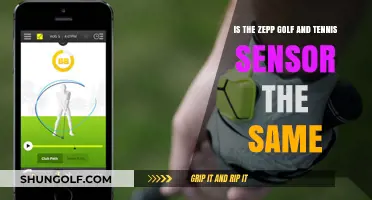 Zepp Golf vs. Tennis Sensor: Are They Interchangeable or Unique?
