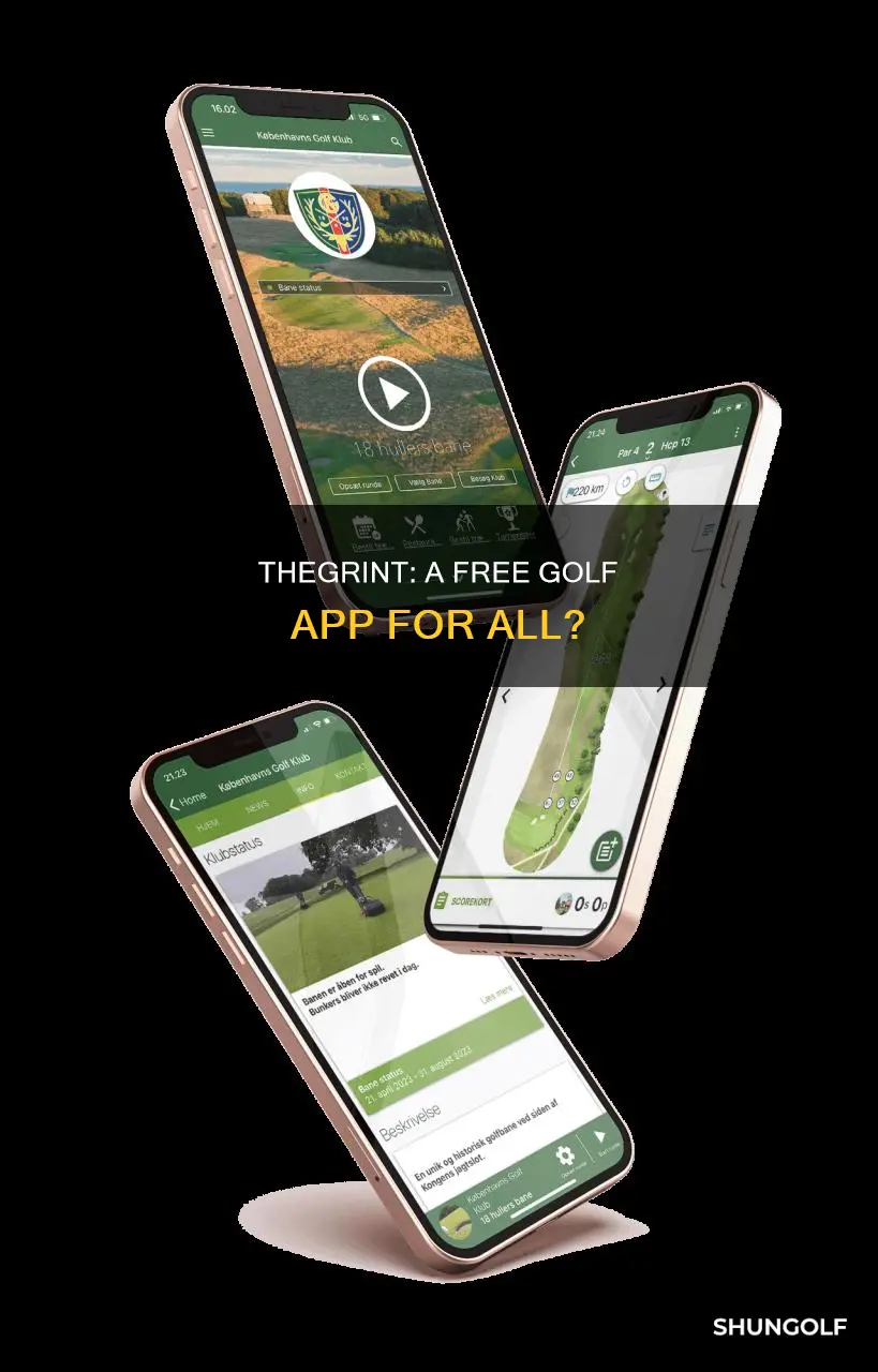 is thegrint golf app free