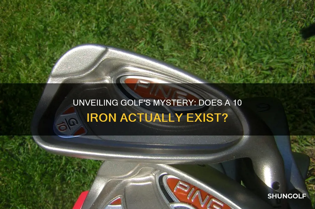 is there a 10 iron in golf