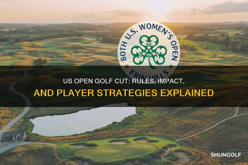 is there a cut at the us open golf