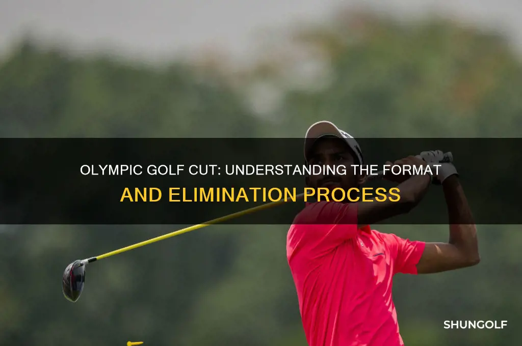 is there a cut in olympic golf