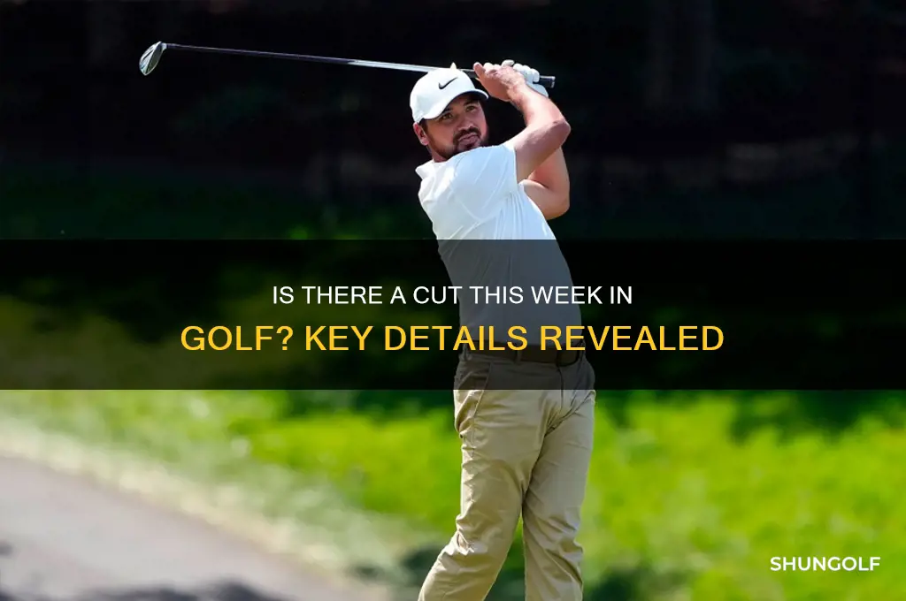 is there a cut this week in golf