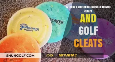 Frisbee vs. Golf Cleats: Uncovering the Key Differences