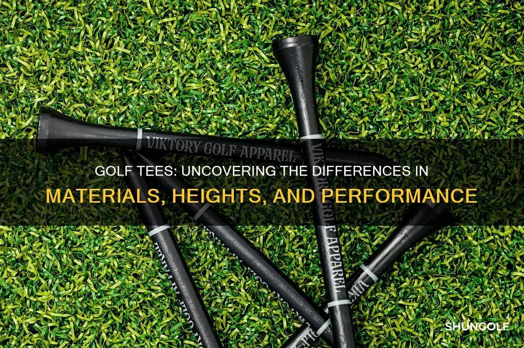 is there a difference in golf tees