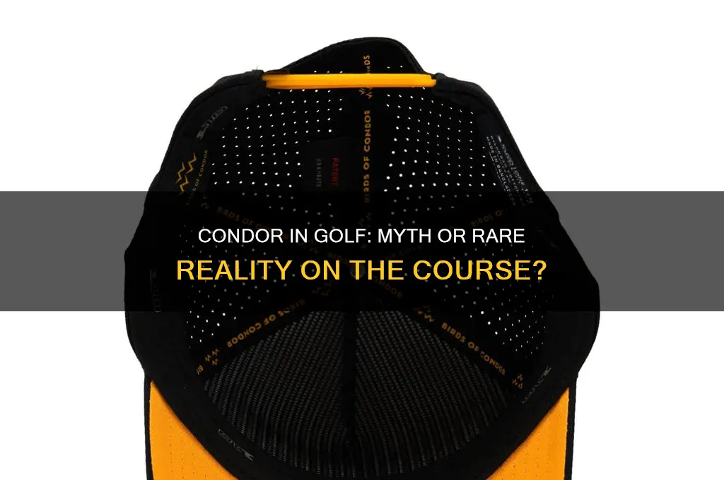 is there a duch thing as condor in golf