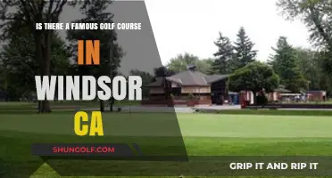 Exploring Windsor, CA: Is There a Famous Golf Course Nearby?