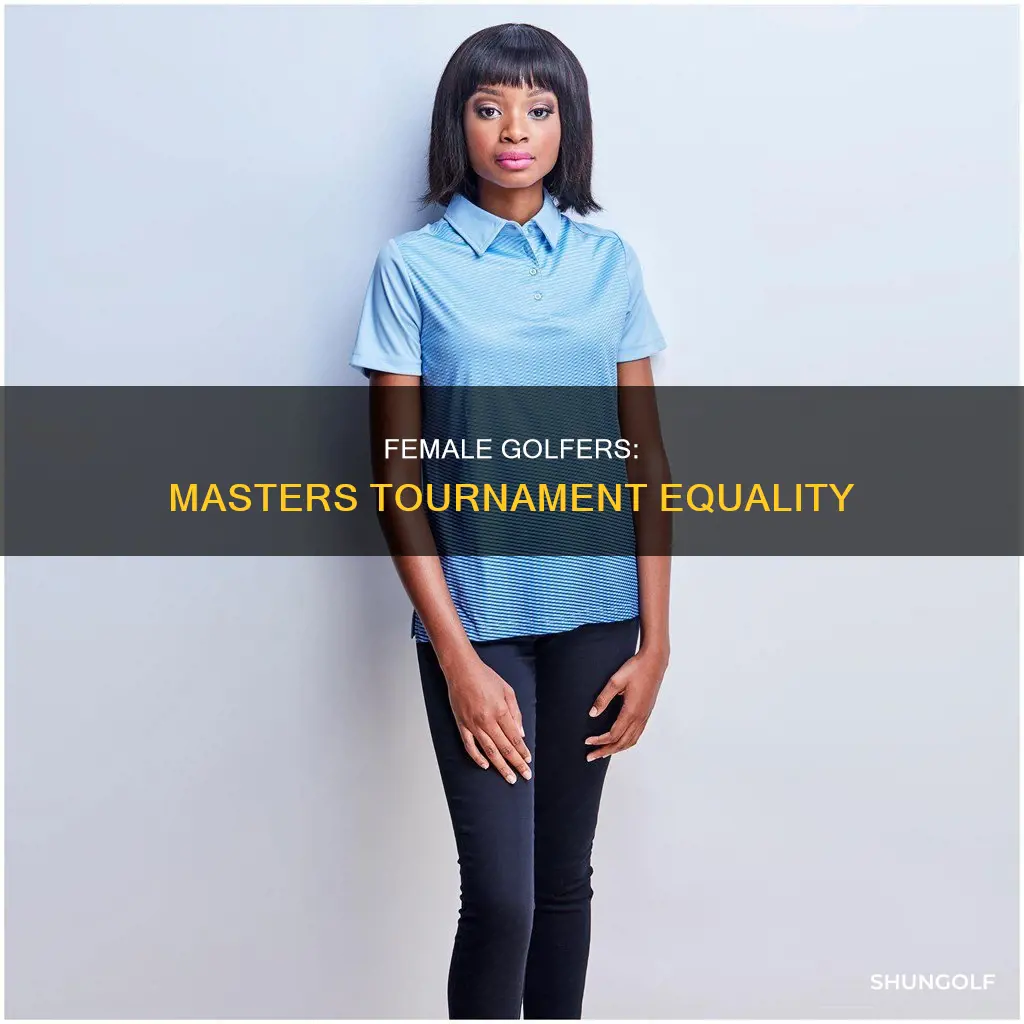 is there a female masters golf