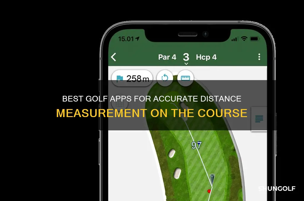 is there a golf app that measures distance