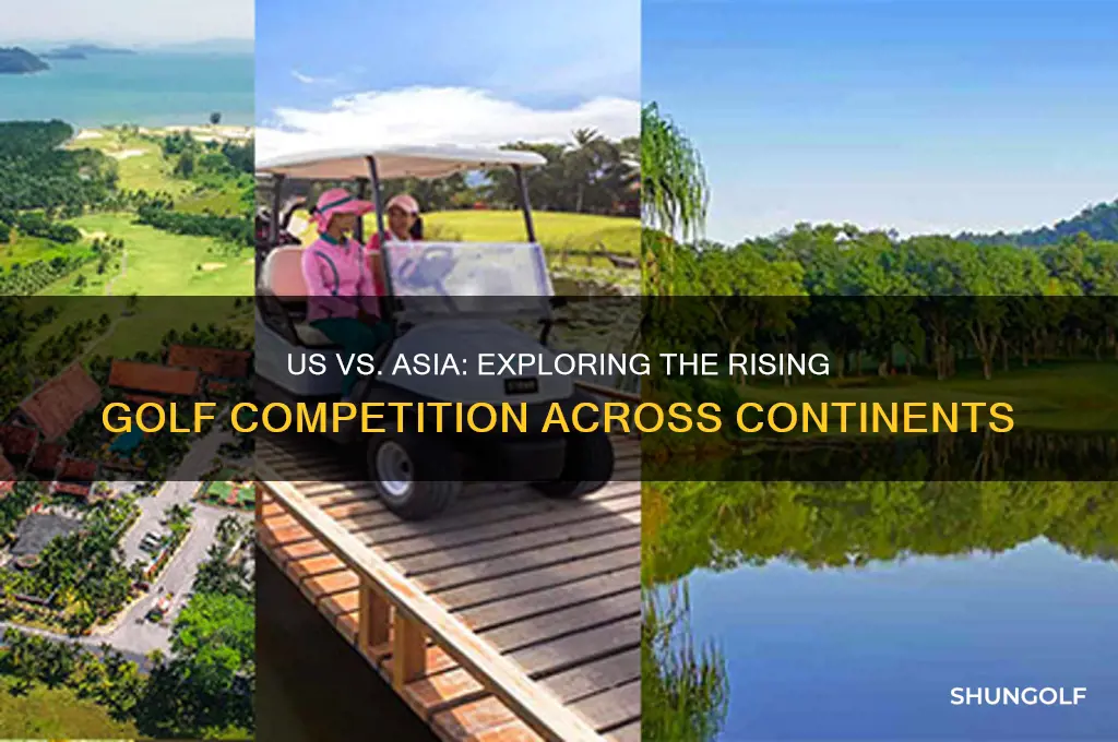 is there a golf competition between us and asia