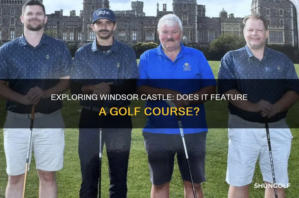 is there a golf course at windsor castle