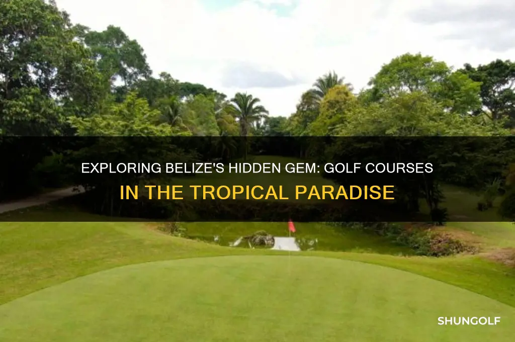 is there a golf course in belize