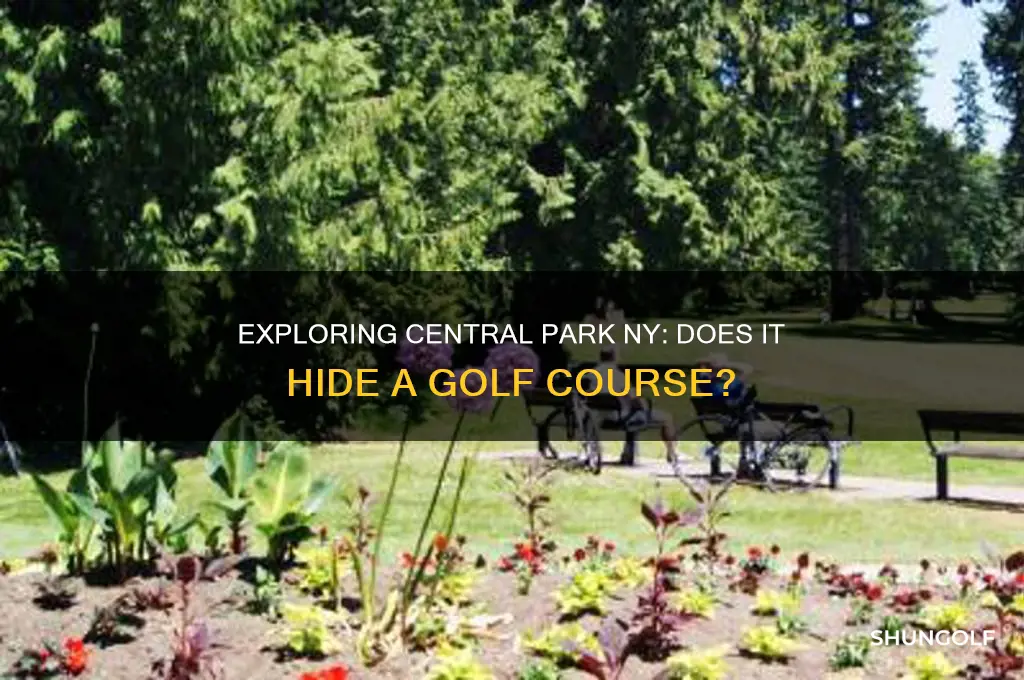 is there a golf course in central park ny