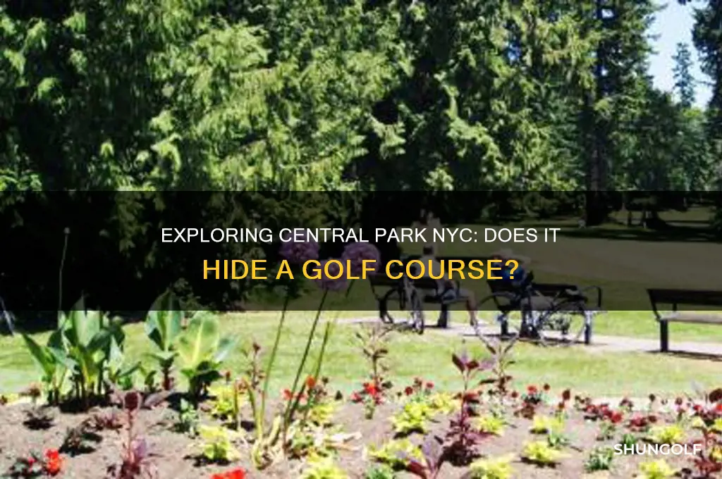 is there a golf course in central park nyc