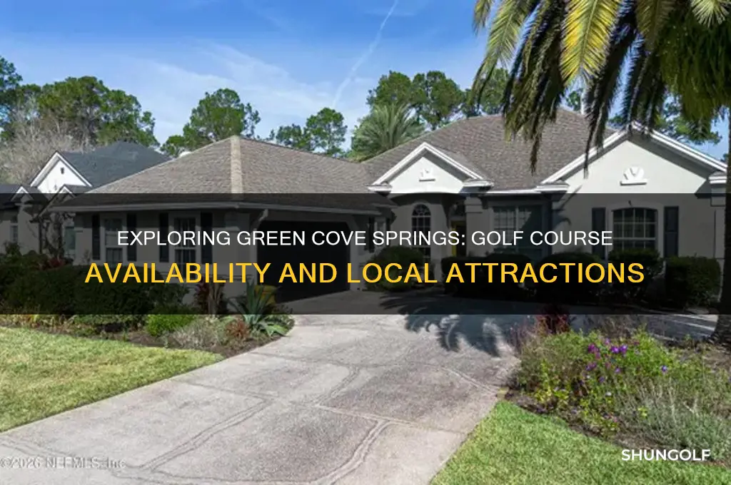 is there a golf course in green cove springs