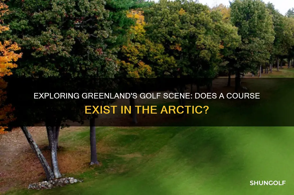 is there a golf course in greenland
