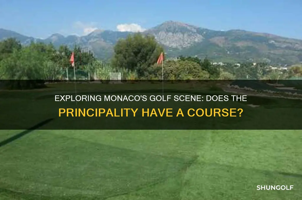 is there a golf course in monaco