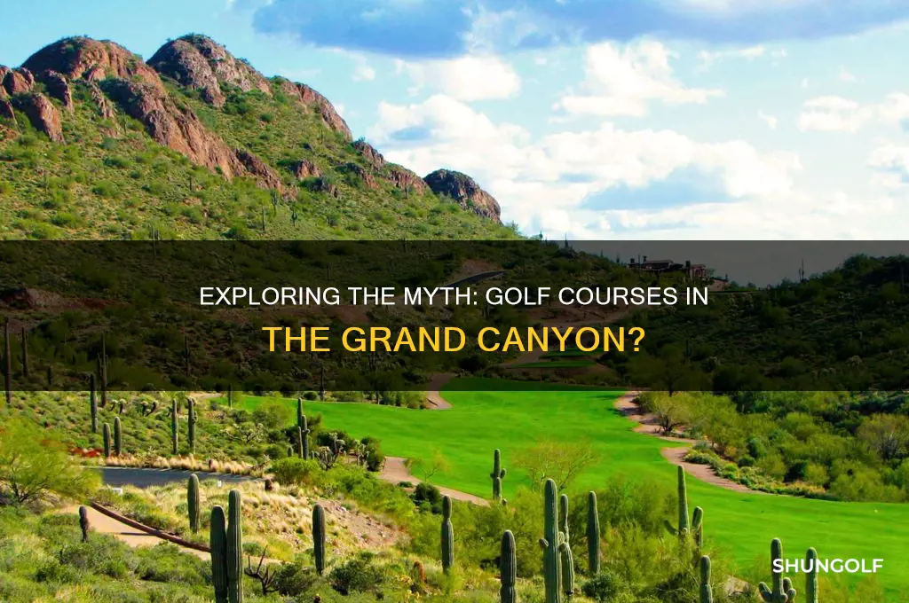 is there a golf course in the grand canyon