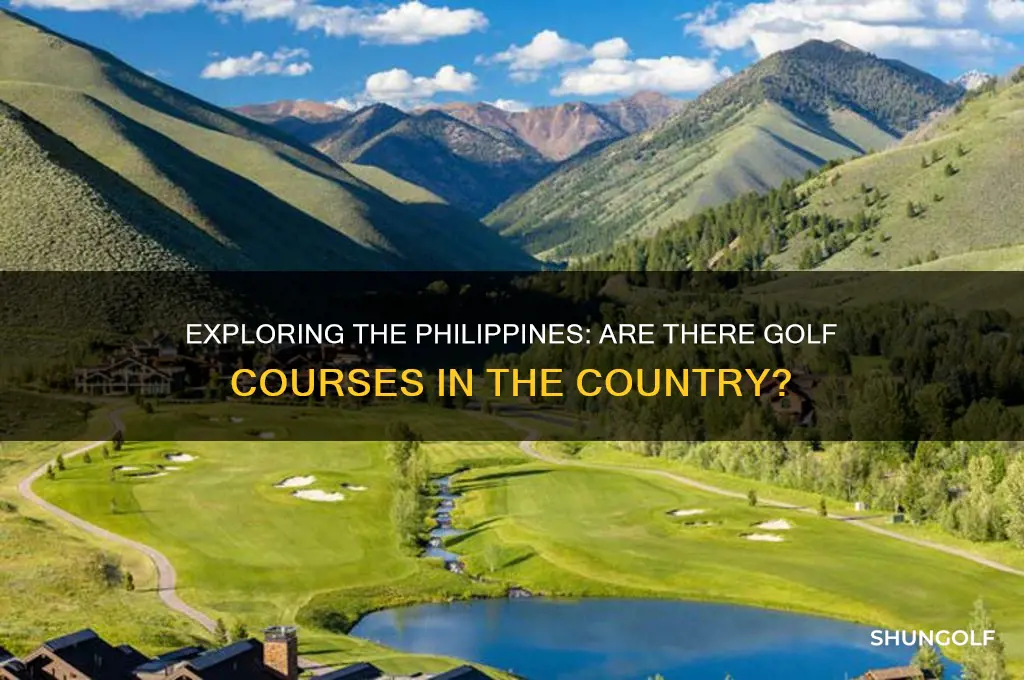 is there a golf course in the philippines