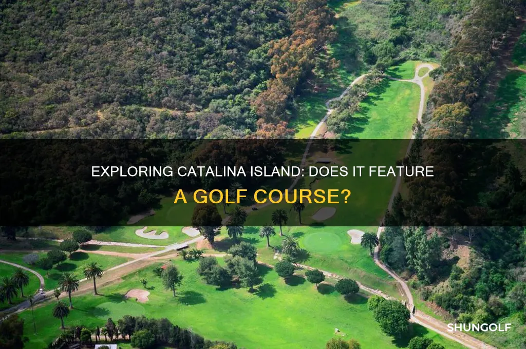 is there a golf course on catalina island