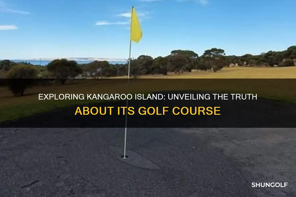 is there a golf course on kangaroo island