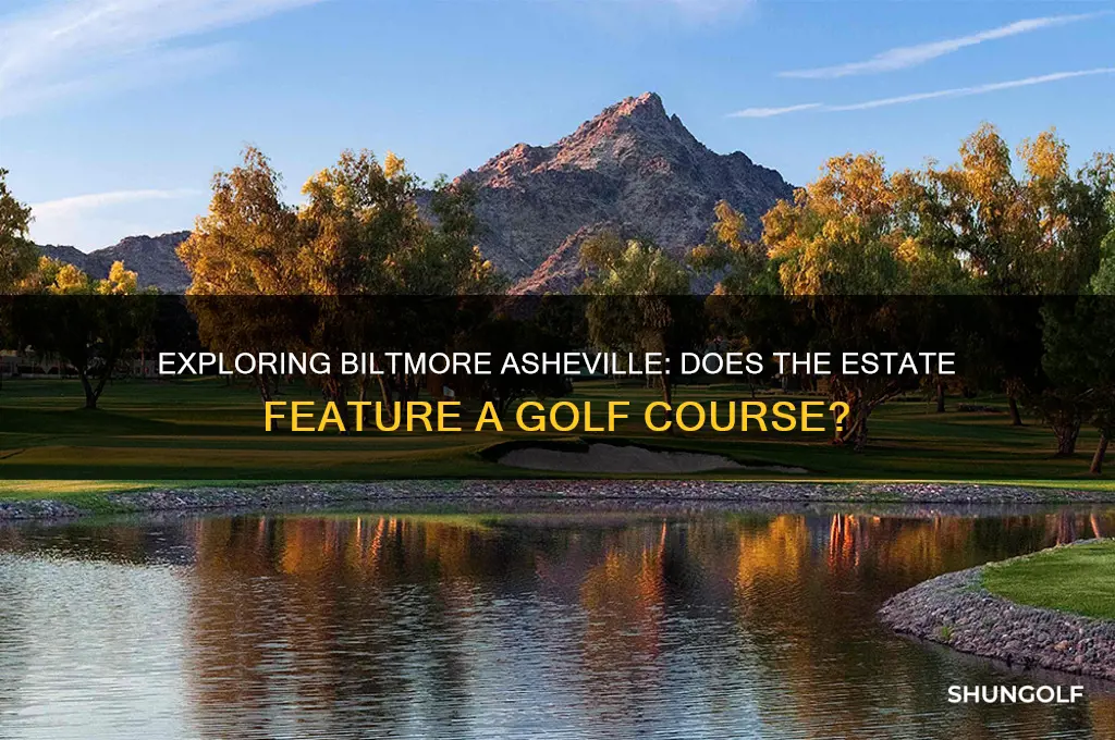 is there a golf course st the biltmore asheville nc