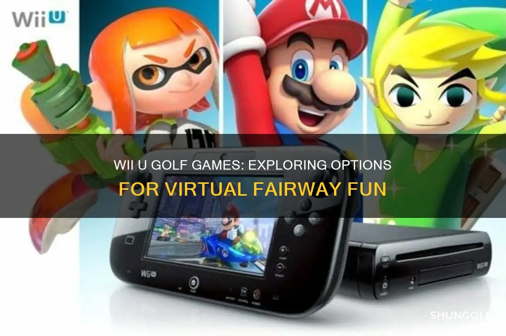 is there a golf game for wii u