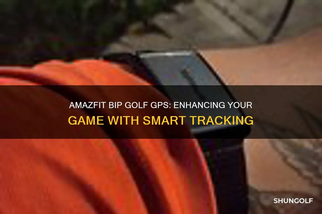 is there a golf gps for amazfit bip