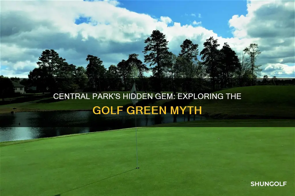 is there a golf green in central park