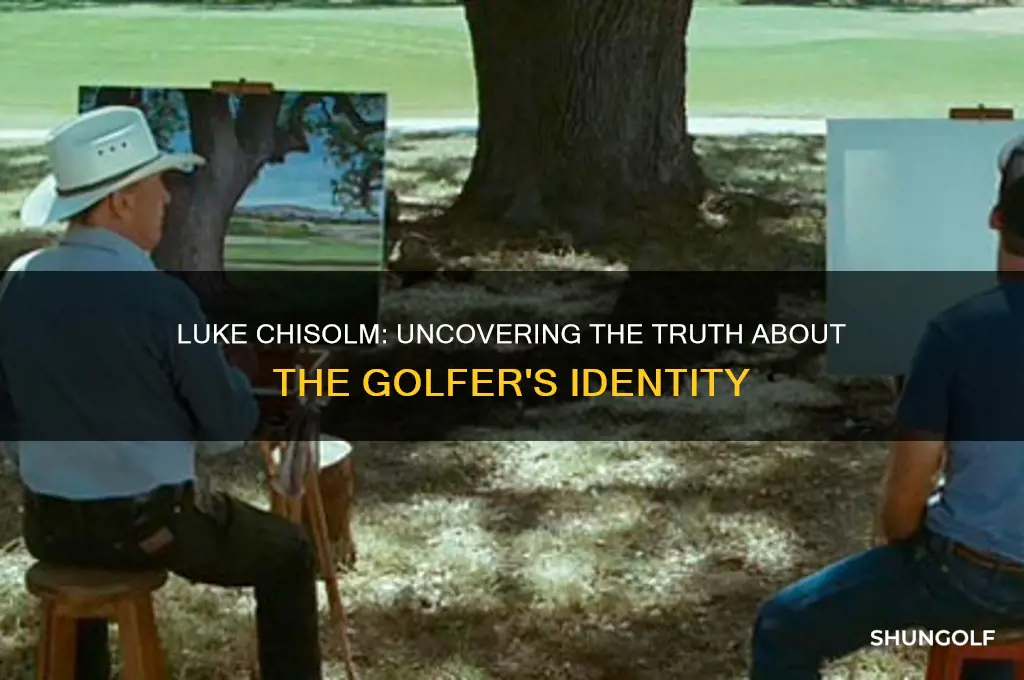 is there a golfer named luke chisolm