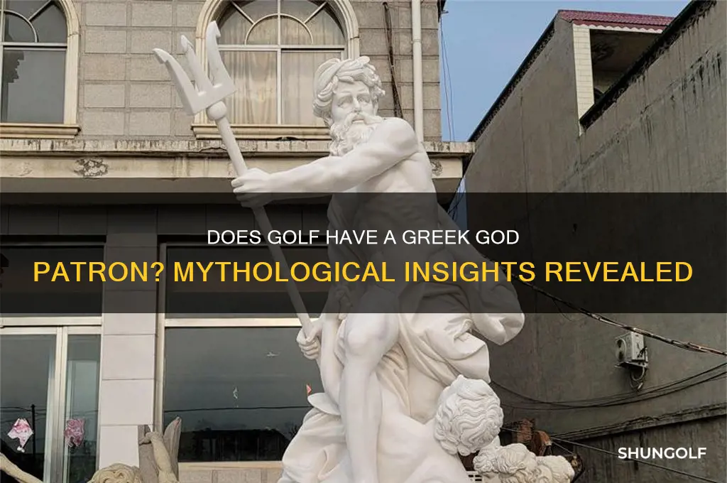 is there a greek god for golf