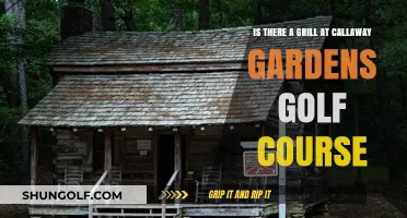 Does Callaway Gardens Golf Course Offer Grill Facilities?