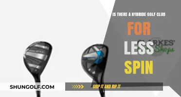 Hybrid Golf Clubs: Reducing Spin for Better Control and Distance