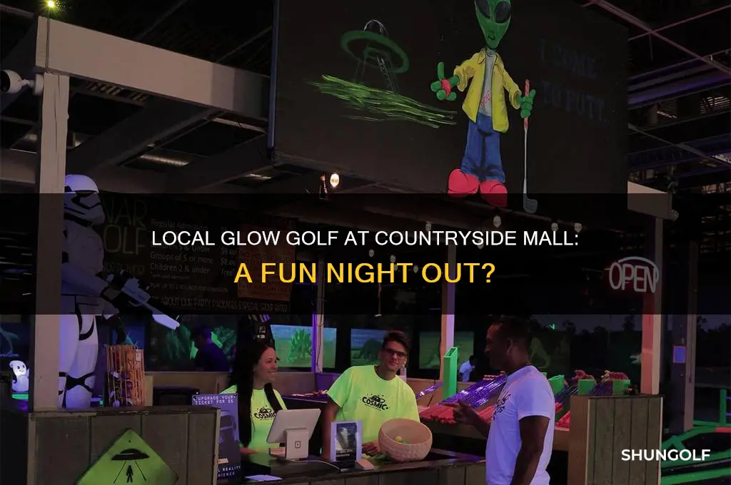 is there a local glow golf in countryside mall