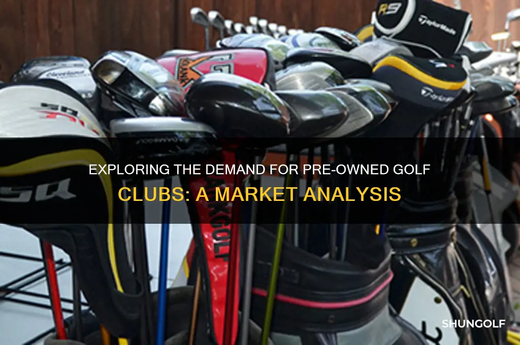 is there a market for used golf clubs