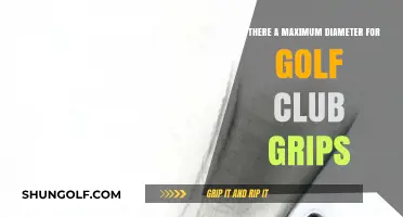 Golf Club Grip Diameter Limits: What's the Maximum Size Allowed?