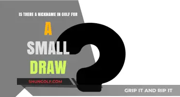 Golf's Little Curve: Unveiling the Nickname for a Small Draw